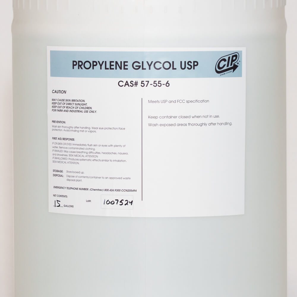 USP Food Grade Propylene Glycol 99.5%
