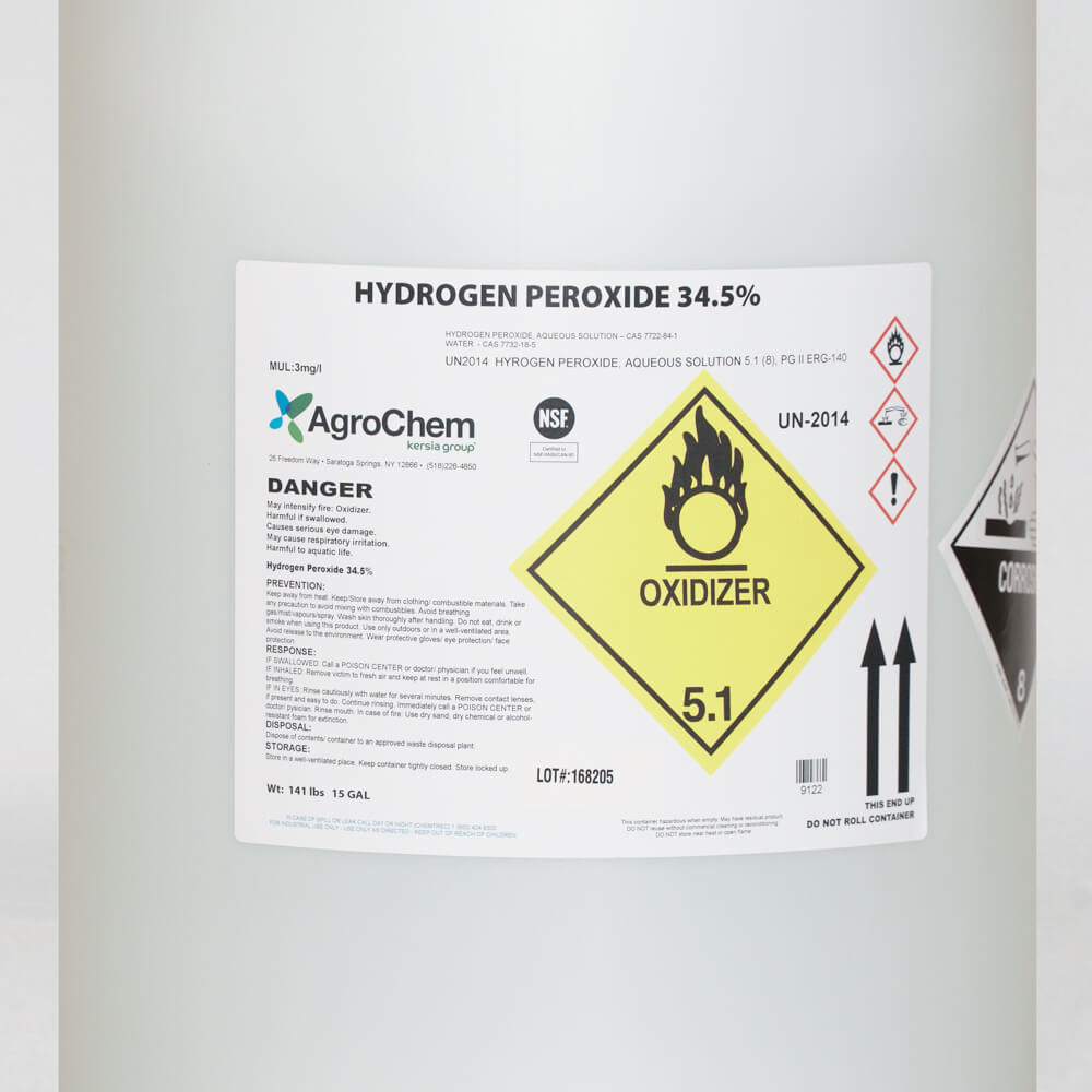 Hydrogen Peroxide 34.5%