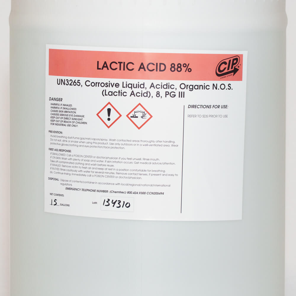 Lactic Acid 88%