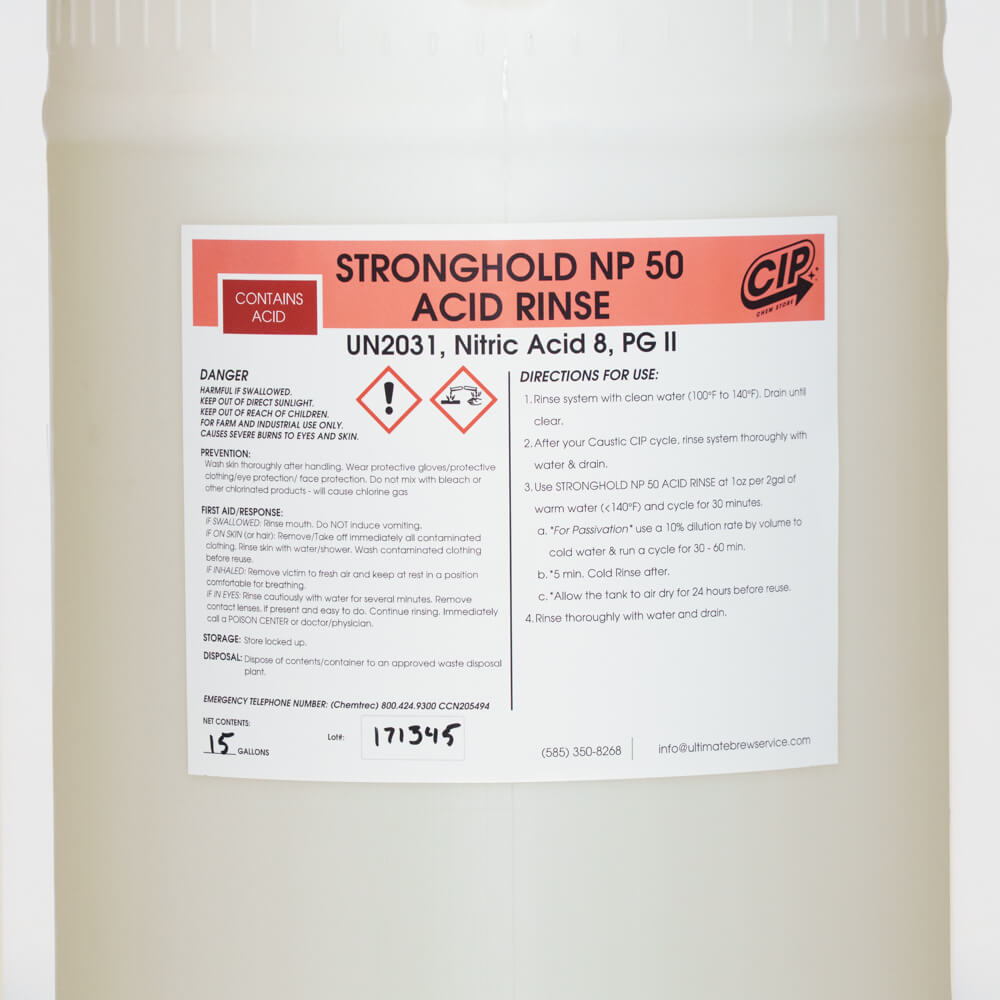 NP50 Concentrated Acid