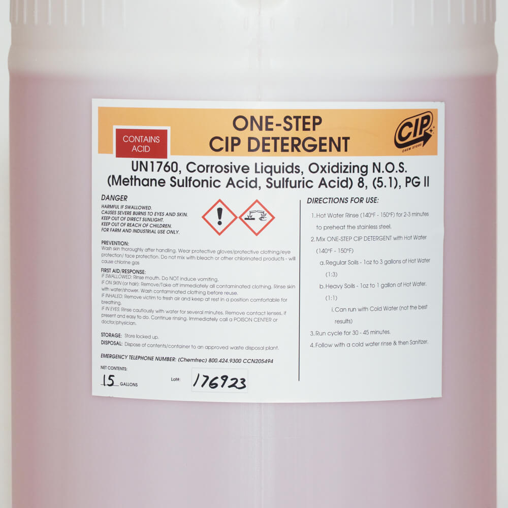 One-Step Concentrated Acid Detergent