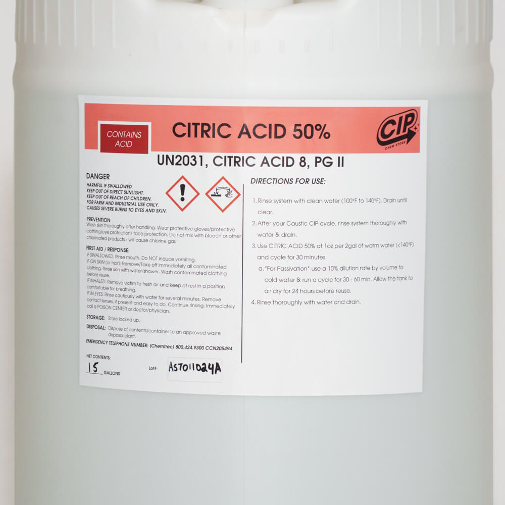 Citric Acid 50%