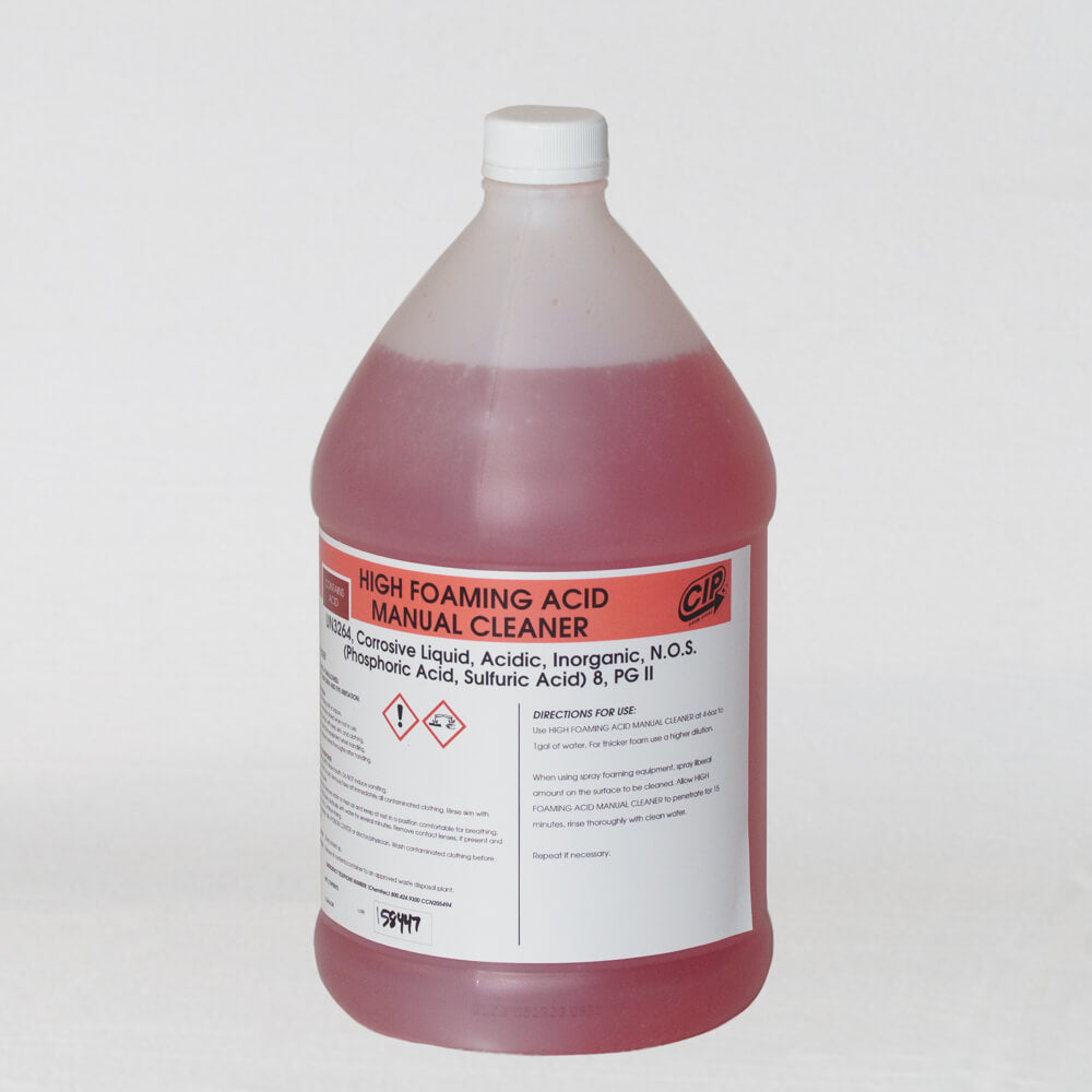 High-Foaming Concentrated Acid Shine