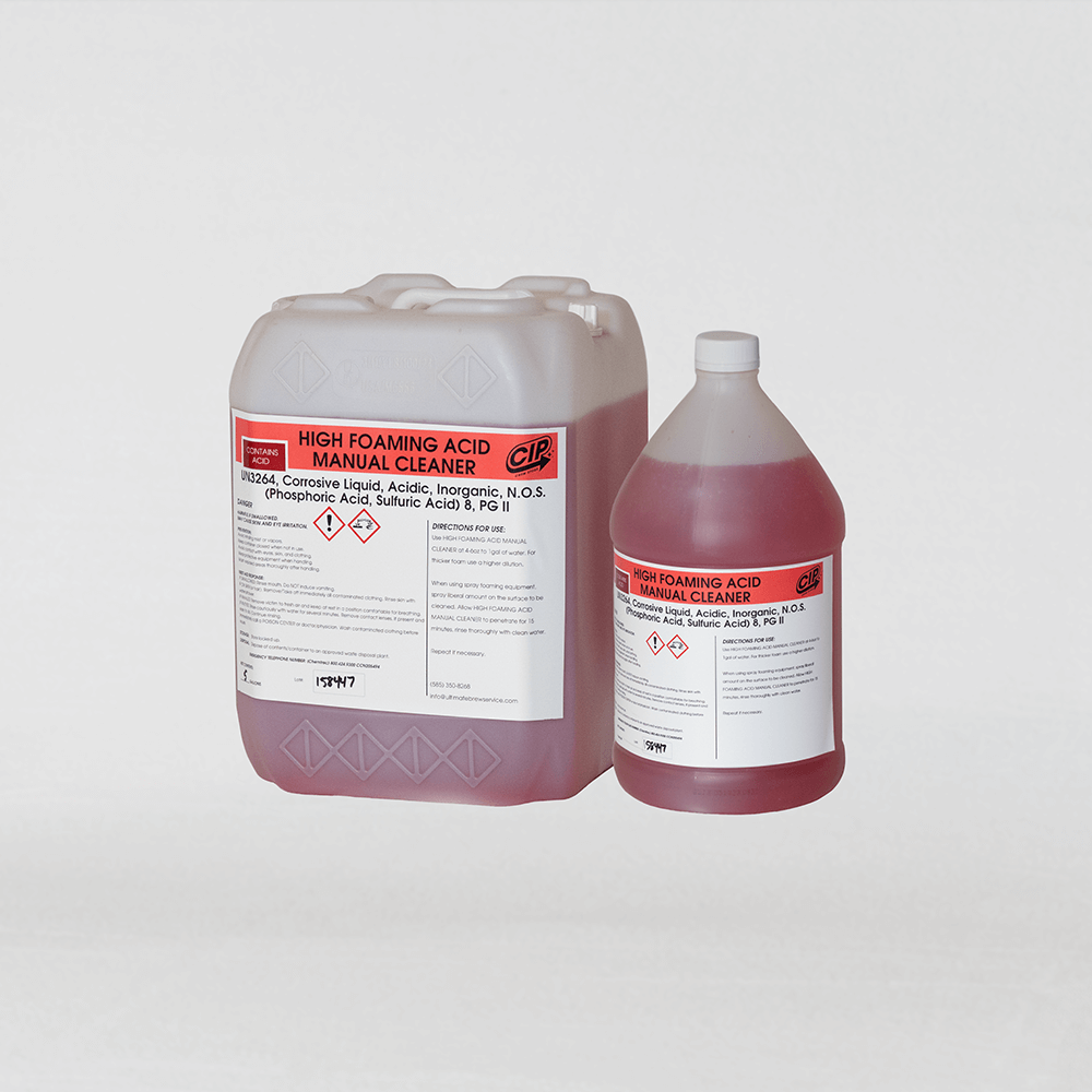 High-Foaming Concentrated Acid Shine
