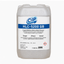 Clear 5gal container of CIP HLC-5200 GB Liquid Alkaline Heavy Duty Cleaner on a white background